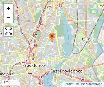 Map of Jewish Community Center Of R.i