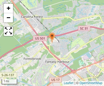 Map of Christian Academy Of Myrtle Beach