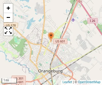 Map of Vanard J. Mendinghall Junior Academy