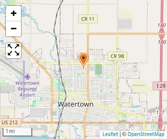 Map of St. Martins Lutheran School