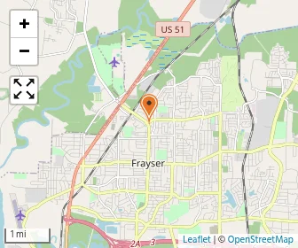 Map of Frayser Academy Of Christian Education