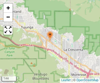 Map of La Crescenta Montessori School