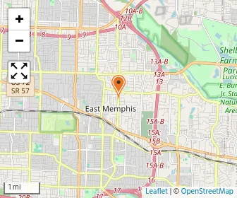 Map of Margolin Hebrew Academy