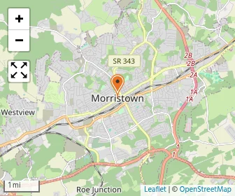 Map of Morristown Covenant Academy