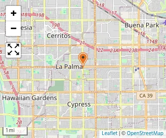 Map of La Palma Christian
