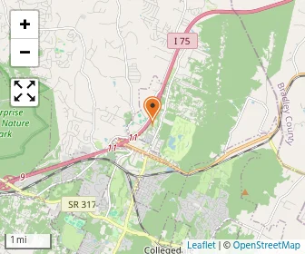 Map of Ooltewah Adventist School