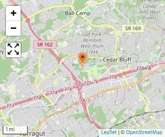 Map of Webb School Of Knoxville