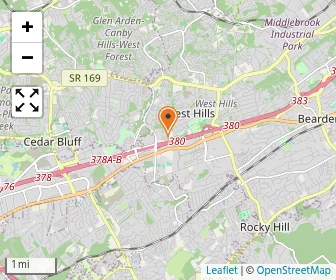 Map of West End Kindergarten