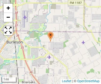 Map of Burleson Adventist School