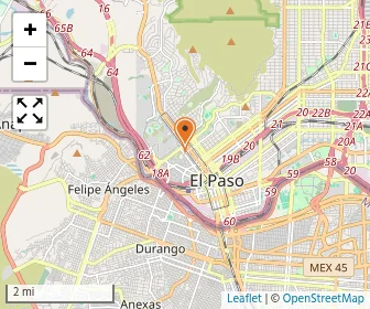 Map of El Paso Country Day School