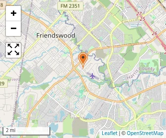 Map of Friendwoods Christian School