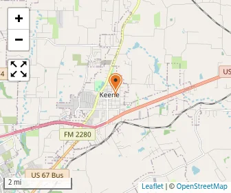 Map of Keene Adventist Continuation School