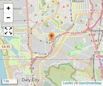 Map of Lick-Wilmerding High School