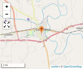 Map of St. Anthony School