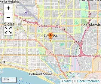 Map of Long Beach Montessori School