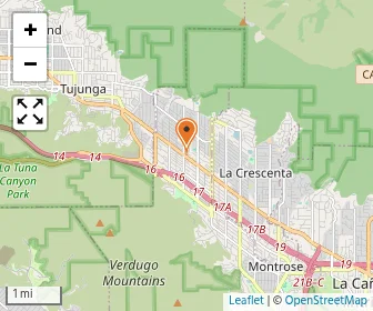 Map of Lutheran School Of The Foothills