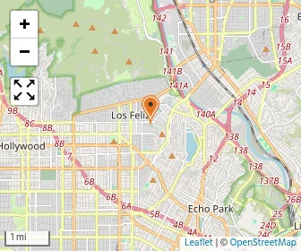 Map of International School Of Los Angeles - Los Feliz
