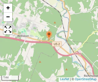 Map of Pine Ridge School