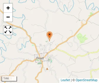 Map of Blue Mountain School