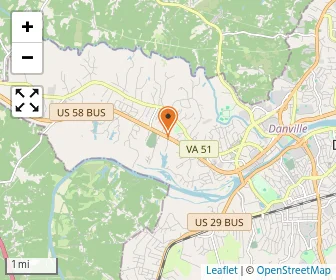 Map of B & P Young Seventh-day Adventist School