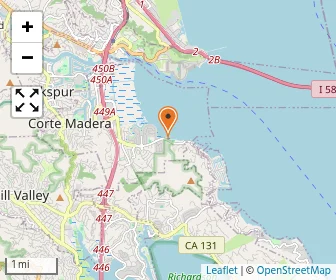 Map of Marin Country Day School
