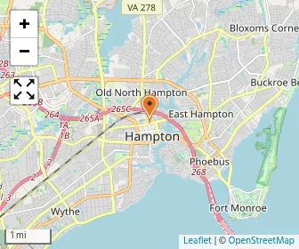 Map of Hampton Christian Academy
