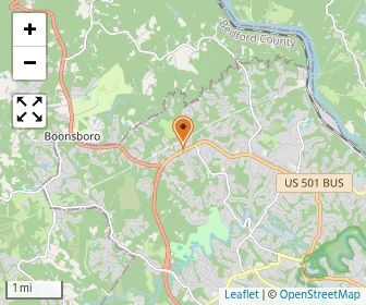Map of James River Day School