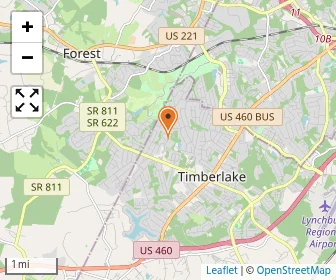 Map of Timberlake Christian Schools