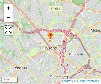 Map of Booz Allen Hamilton Family Center