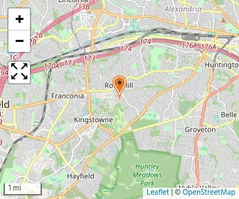 Map of Flagstone Of Alexandria/colum