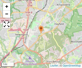Map of Northern Virginia Academy Of Early Learning
