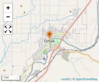 Map of Omak Adventist Christian School