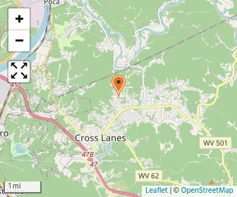 Map of Cross Lanes Christian School
