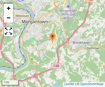 Map of Morgantown Christian Academy