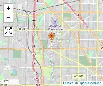 Map of Divine Savior Holy Angels High School
