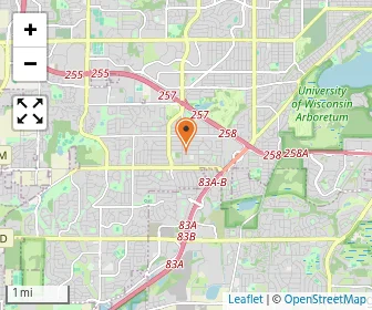 Map of St. Maria Goretti