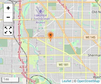 Map of St. Rose Youth & Family Center School