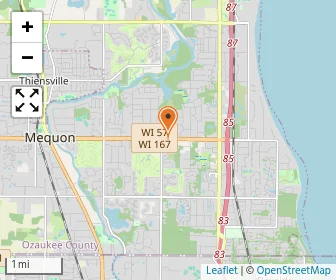Map of Mequon Montessori School