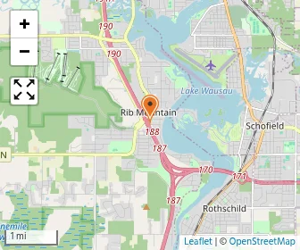 Map of Rib Mountain Montessori