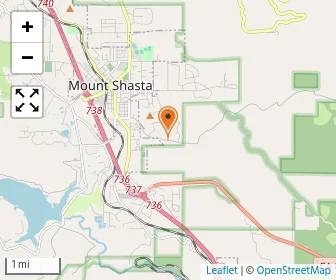 Map of Mt. Shasta SDA Christian School