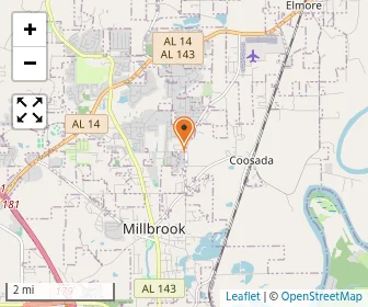 Map of Chapman Christian Academy