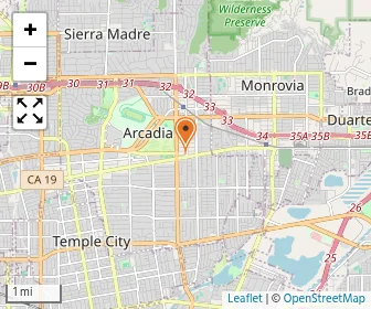 Map of Arcadia Chinese School