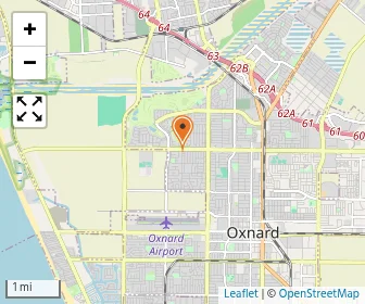 Map of North Oxnard Um Child Care