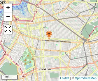 Map of Bnos Margulia Viznitz - Dba Of Yeshiva Imrei Chaim