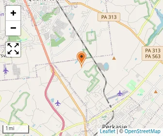 Map of Upper Bucks Christian School