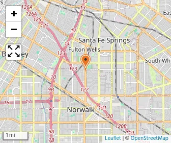 Map of Norwalk Christian School