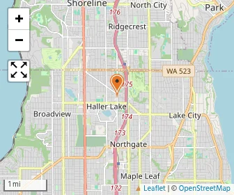 Map of Haller Lake Children's Center