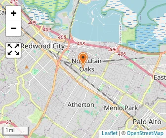 Map of Redwood Baptist