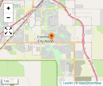 Map of Rocky Mountain Lutheran High School