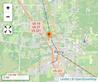 Map of Taylor County Christian Academy